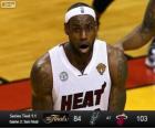 2013 NBA Finalleri, 2nd maç, San Antonio Spurs 84 - Miami Heat 103